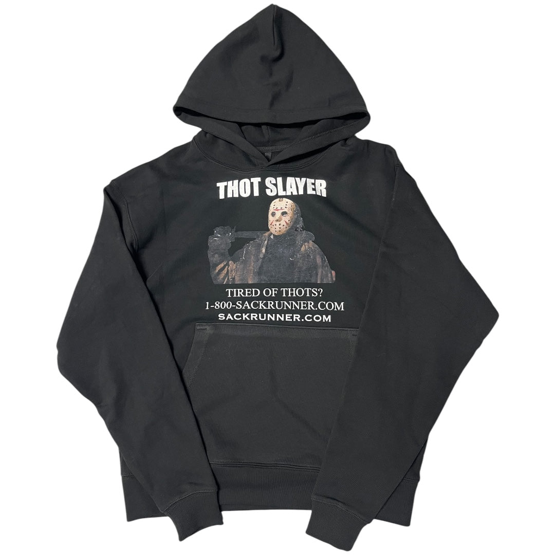 Black Thot Slayer Hoodie Medium Fit